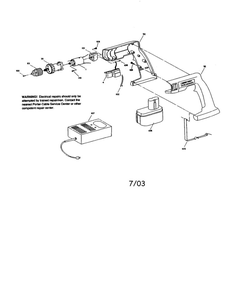 Part Location Diagram of 44850 Porter Cable Driver tip